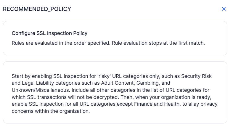 About SSL/TLS Inspection Policy | Zscaler
